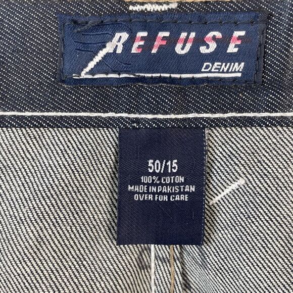 Refuse Denim Shorts Size 50/15 EUC - Picture 7 of 7